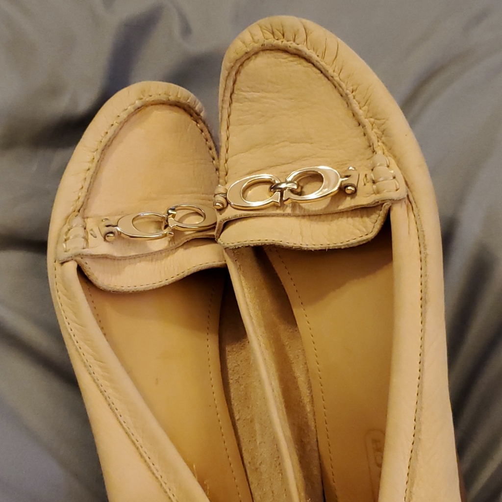 Coach Fortunata Nubuck Leather Shoes